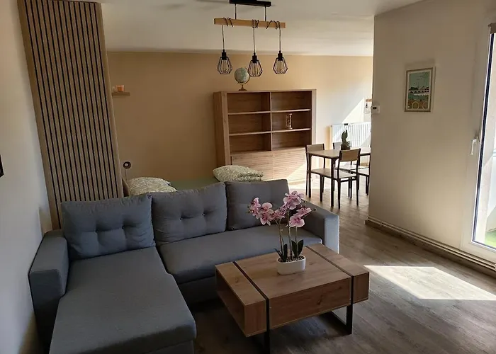 Grand T2 Cosy 4 Personnes Proche Centre * 투르