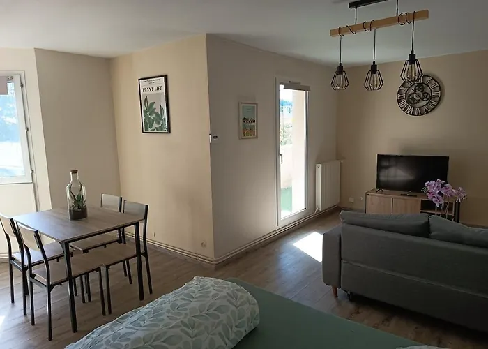 Grand T2 Cosy 4 Personnes Proche Centre * 图尔